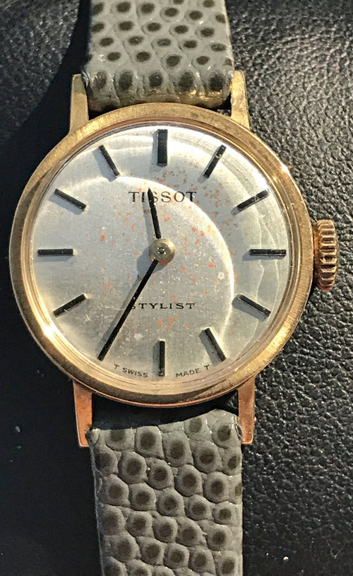 Tissot Stylist Gelbgold
