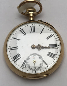 Gelbgold Taschenuhr