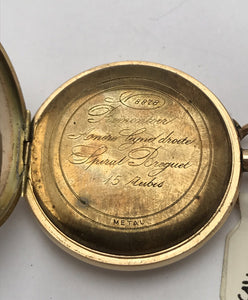 Gelbgold Taschenuhr