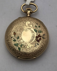 Gelbgold Taschenuhr