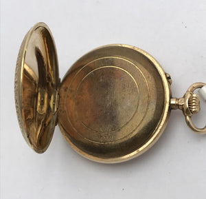 Gelbgold Taschenuhr